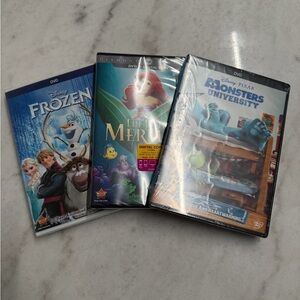 Set of 3 Brand New DVDs NIB